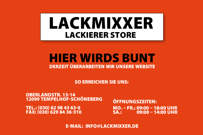 Lackmixxer Lackierer Store